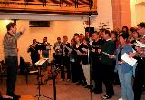 Auftritt Gospelworkshop 2002 52 kB