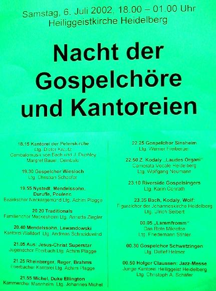Programmplakat